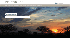 Desktop Screenshot of nambiti.info
