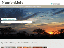 Tablet Screenshot of nambiti.info